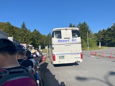 バス待ち