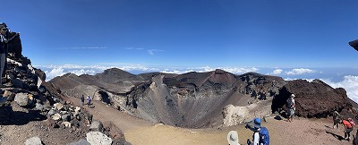 富士山火口